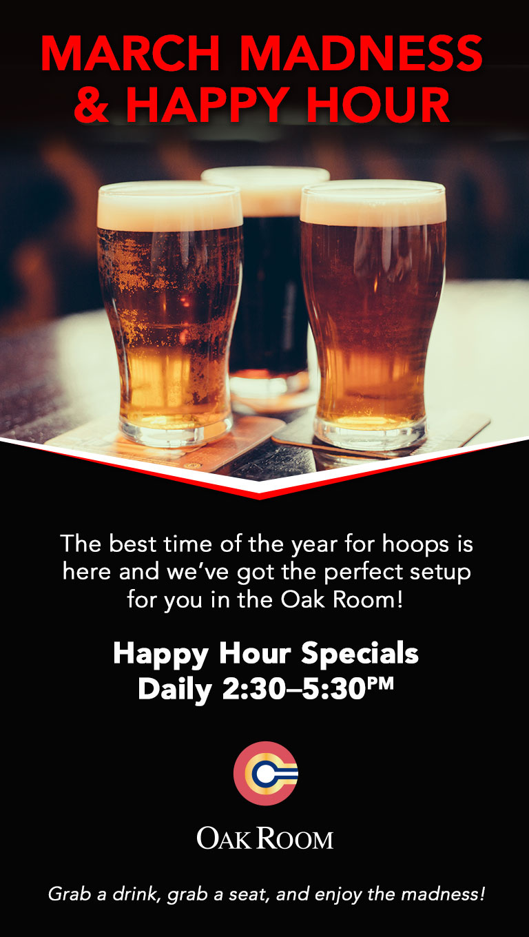 March Madness & Happy Hour Specials